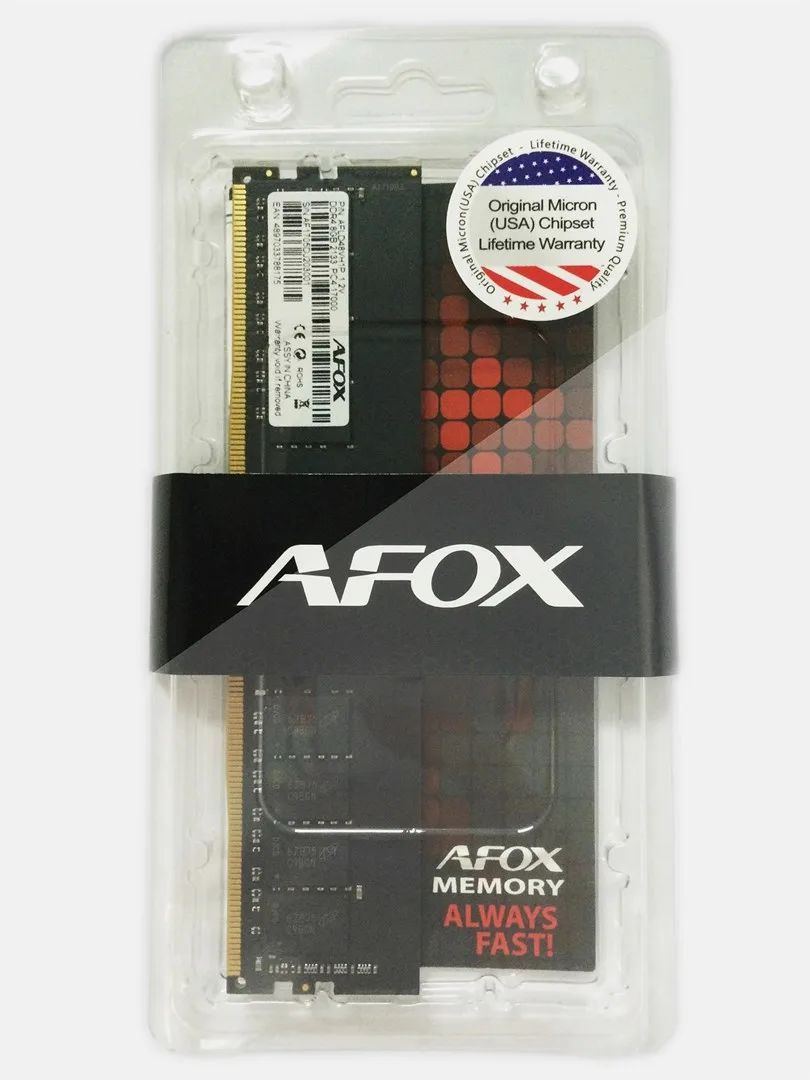 AFOX DDR4 8G 2133 UDIMM memory module 8 GB 2133 MHz