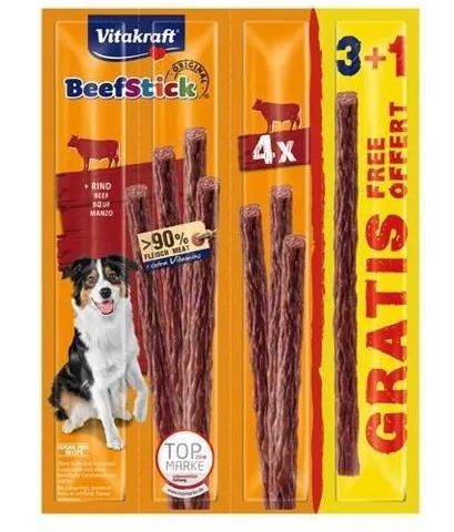 VITAKRAFT Beef Stick Beef - dog treat - 3+1