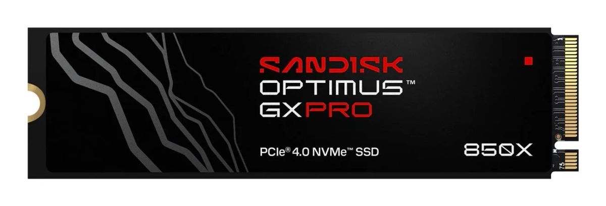 SSD|SANDISK|600xTBW rating|MTBF 1750000 h|Read speed 7300 MB/s|Write speed 6300 MB/s|NVMe Yes|PCI Express 4.0|M.2|1000 GB|SDSP81100TAN-000E0
