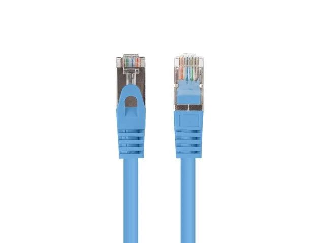 PATCHCORD KAT.5E UTP 3M NIEBIESKI FLUKE PASSED LANBERG 10-PACK