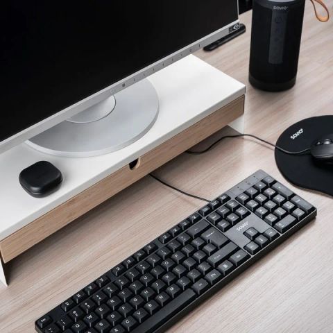 Savio KB-01 keyboard Home/Office USB QWERTY US English Black