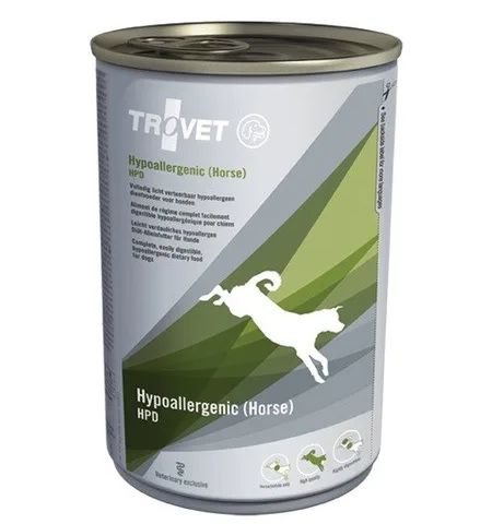 TROVET Hypoallergenic HPD with horse - Wet dog food - 400 g