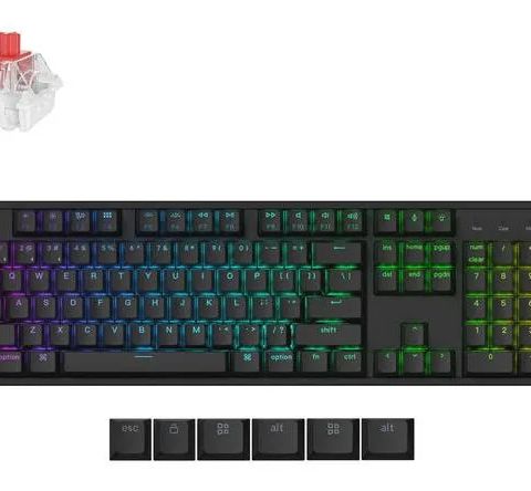 KEYBOARD WRL K10 RGB/BLACK K10X-J1 KEYCHRON