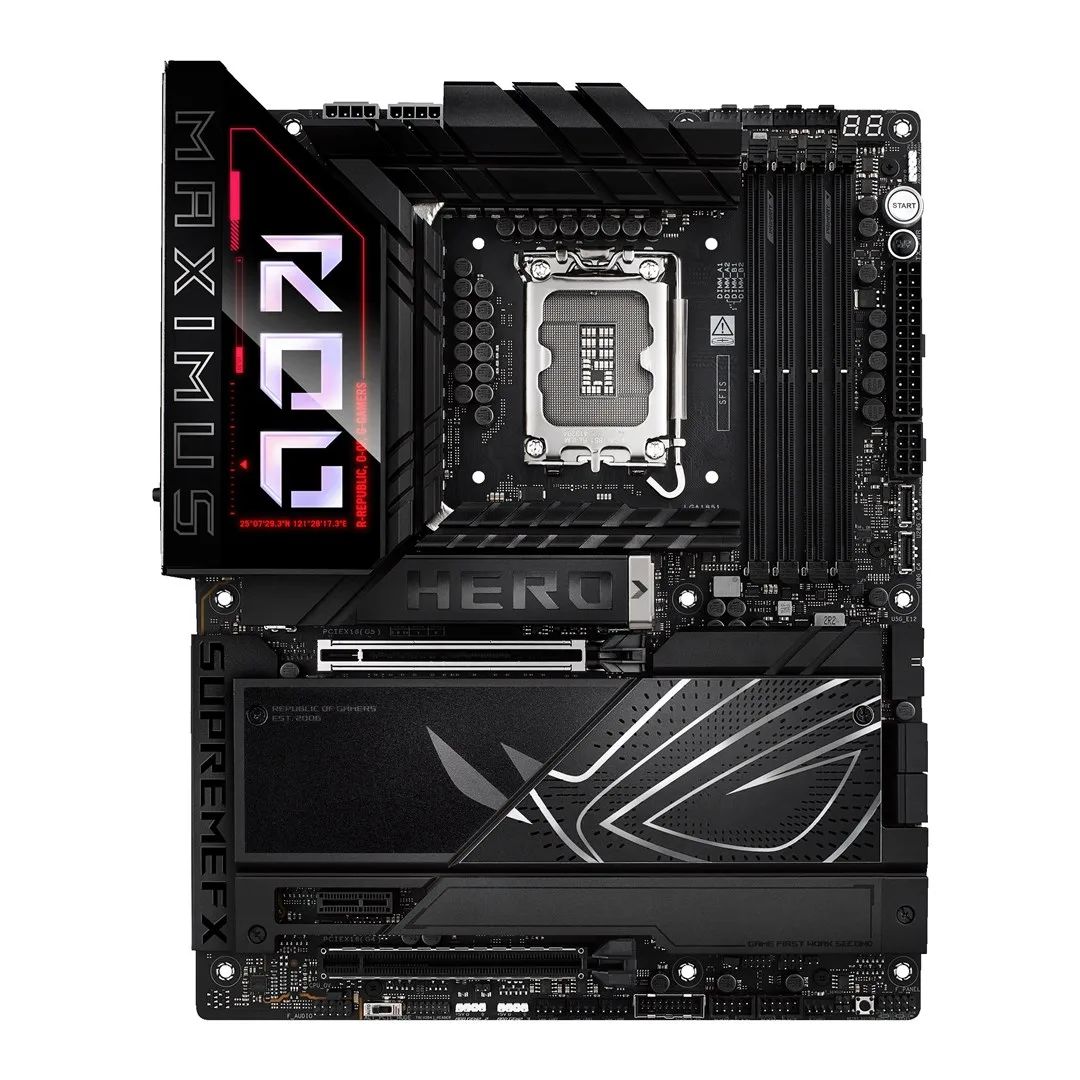Mainboard|ASUS|Intel Z890|LGA1851|ATX|Memory DDR5|Memory slots 4|1xPCI-Express 4.0 1x|1xPCI-Express 4.0 16x|1xPCI-Express 5.0 16x|6xM.2|1xHDMI|1xAudio-In|1xAudio-Out|4xUSB 3.0|4xUSB 3.1|1xUSB-C|2xUSB-C w/Thunderbolt|1xOptical S/PDIF|2xRJ45|ROGMAXIMU…