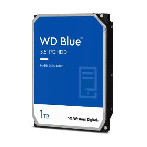 HDD|WESTERN DIGITAL|Blue| 1 TB|Serial ATA III|Buffer 64 MB|5400 RPM|3.5 "|WD10EARZ