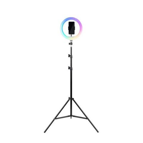 Havit ST7026 - tripod with RGB light ring, black