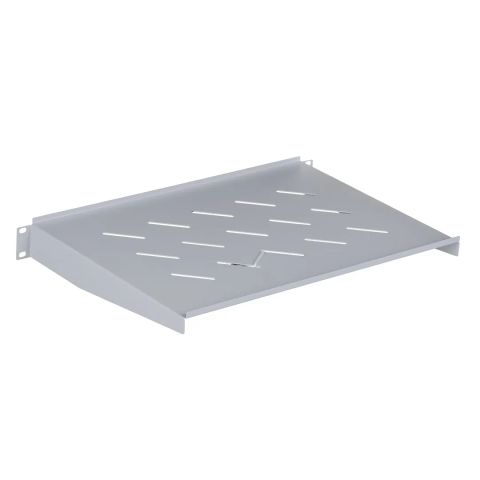 Lanberg 19" fixed shelf 1U/483x315mm, max load capacity up to 25kg | AK-1008-S | Grey
