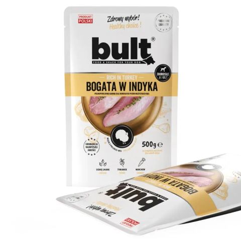 BULT Rich in turkey - wet dog food - 500g