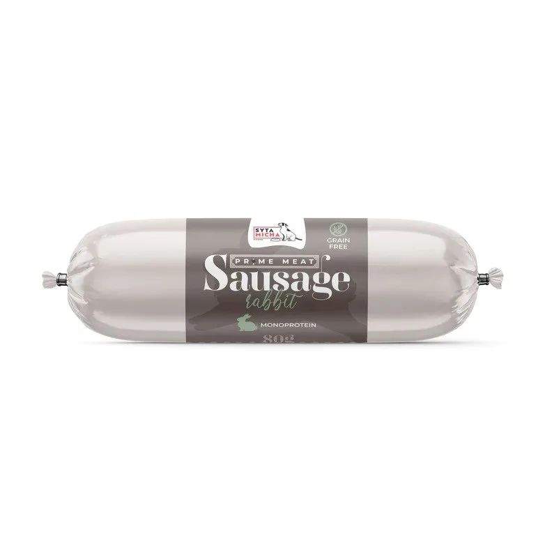 SYTA MICHA Prime Meat Sausage Rabbit - Dog treat - 80g