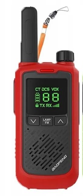 Walkie-Talkie Baofeng BF-T17 red, 2 pieces