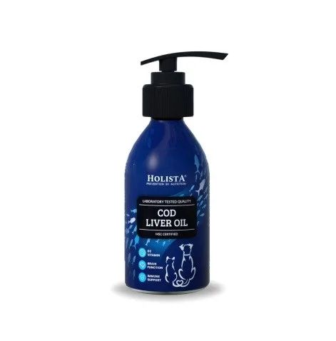 HOLISTA Cod liver oil - supplements for dogs and cats - 100ml