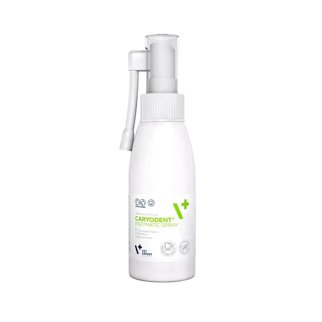 VET EXPERT Caryodent® Enzymatic Spray - oral hygiene spray for dogs and cats - 75 g