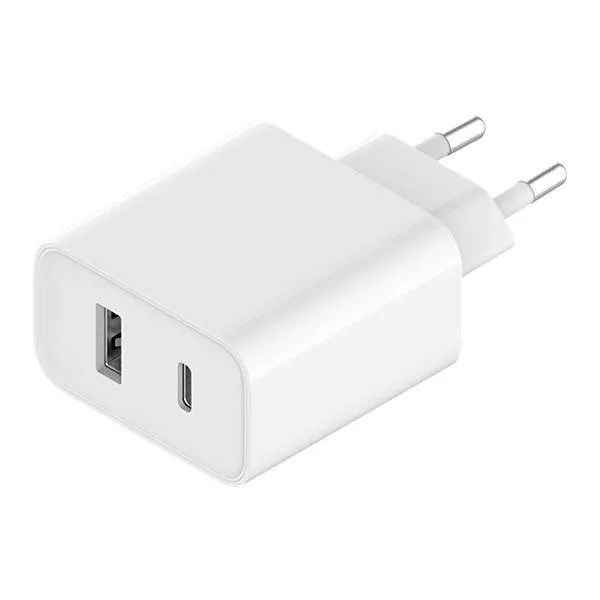 Mi 33W Type A + Type C mobile device charger White