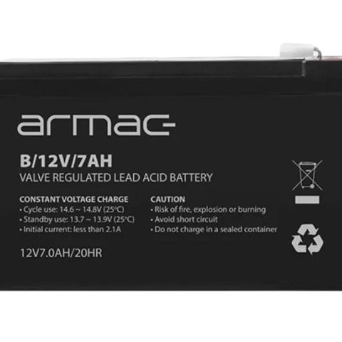 Universal gel battery for Ups Armac B/12V/7Ah