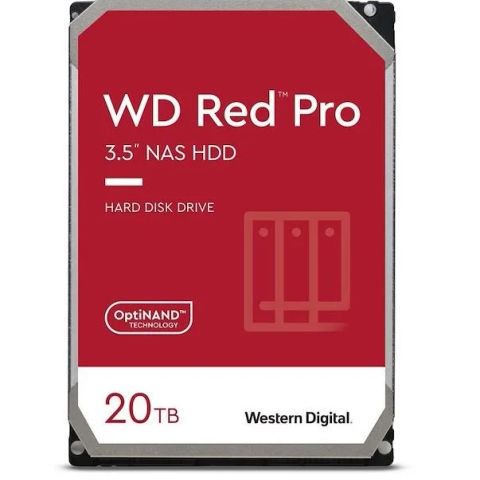 Hard drive HDD Western Digital WD Red Pro 20 TB WD201KFGX