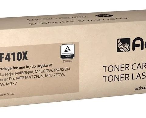 Actis TH-F410X toner (replacement for HP 410X CF410X; Canon CRG 046H B 1254C002; Standard; 6500 pages; black)