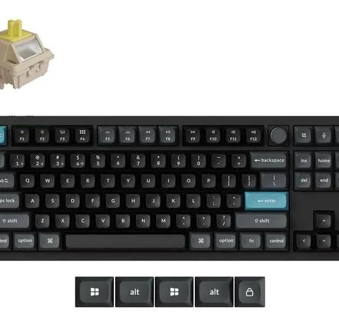 KEYBOARD WRL Q3 ULTRA/BLACK Q3U-M4 KEYCHRON