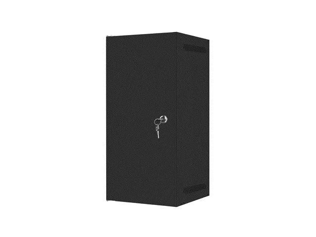 LANBERG 10" WALL-MOUNTED RACK CABINET 12U (280X310, BLACK)