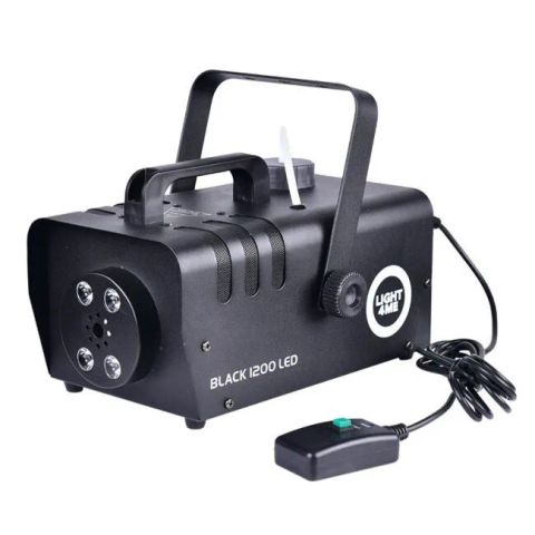 LIGHT4ME Black 1200 LED - fog smoke generator