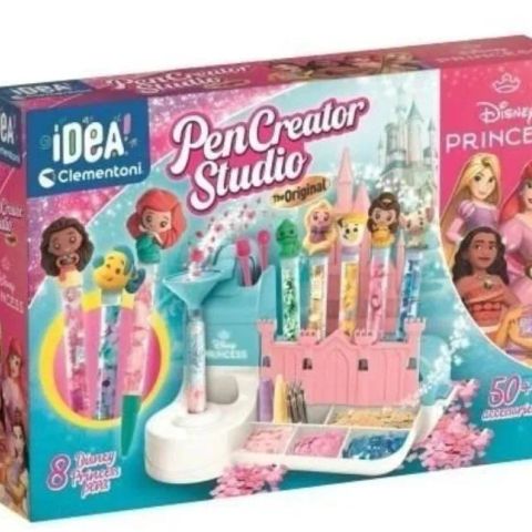 Clementoni Idea Art - Disney Princess Ballpoint Pen Factory