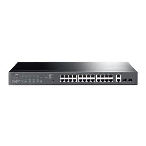 Switch|TP-LINK|Desktop/pedestal|28x10Base-T / 100Base-TX / 1000Base-T|PoE+ ports 24|250 Watts|TL-SG1428PE