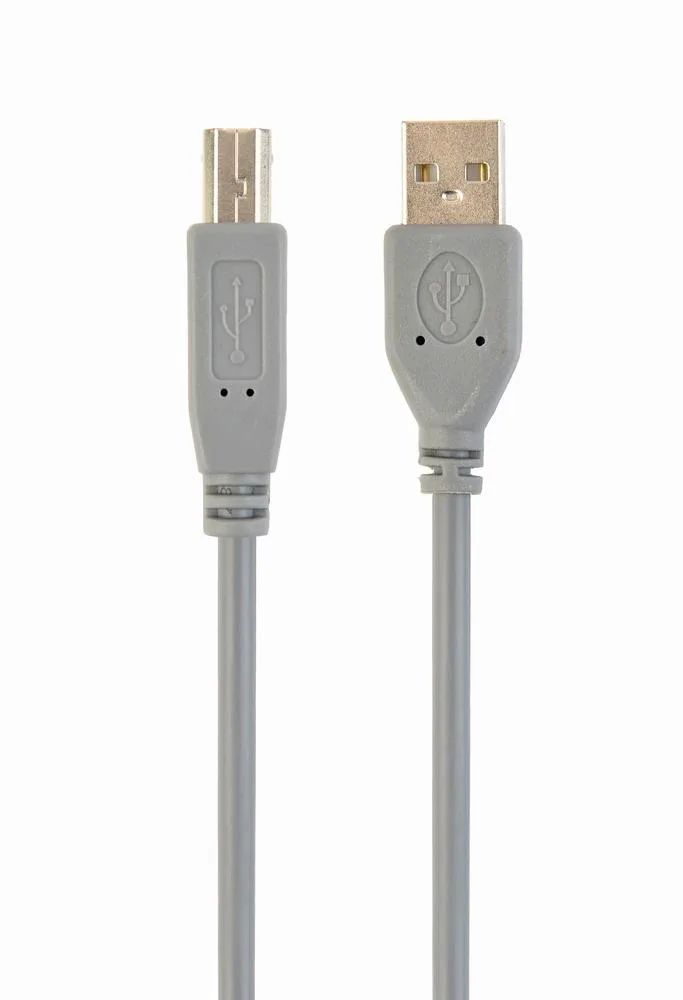 CABLE USB2 AM-BM 1.8M/GRAY CCP-USB2-AMBM-6G GEMBIRD
