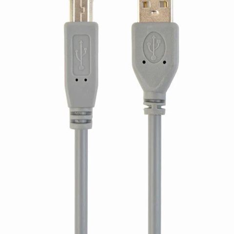 CABLE USB2 AM-BM 1.8M/GRAY CCP-USB2-AMBM-6G GEMBIRD