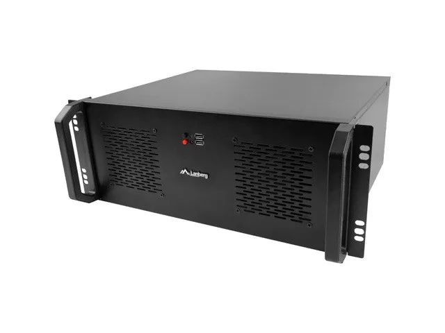 Lanberg | Rackmount server chassis lanberg ATX 350/10 19"/4U | Black
