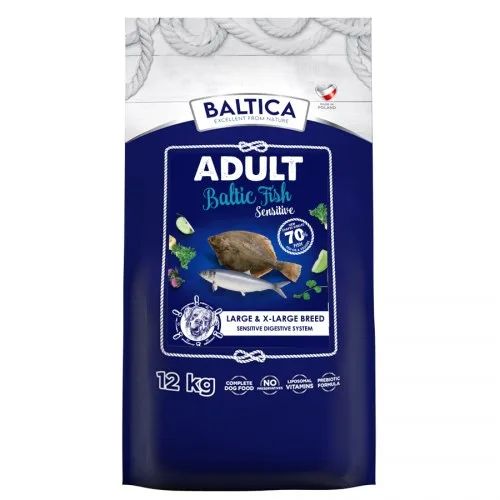 BALTICA Excellent Sensitive Baltic fish Large and X-large breeds - dry dog food - 12kg