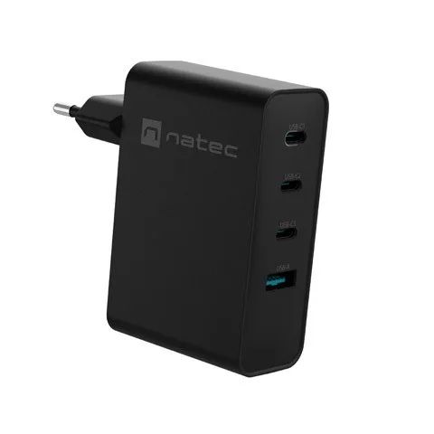 NATEC NUC-2234 mobile device charger Laptop, Smartphone Black AC Fast charging Indoor