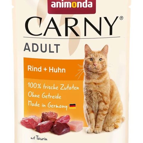 ANIMONDA Carny Adult Beef and chicken - wet cat food - 85g