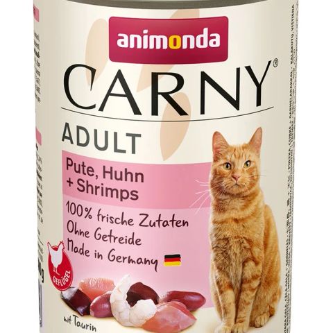 ANIMONDA Carny Adult Turkey, chicken and shrimp - wet cat food - 400g