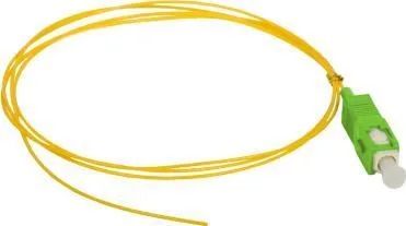 Alantec Pigtail SM 1J 9/125 (G.657.A1) SC/APC connector, length 2 m, ‘EASY STRIP’ - smallest available bending radius (FOI-SCA-9SM-2-G657A)