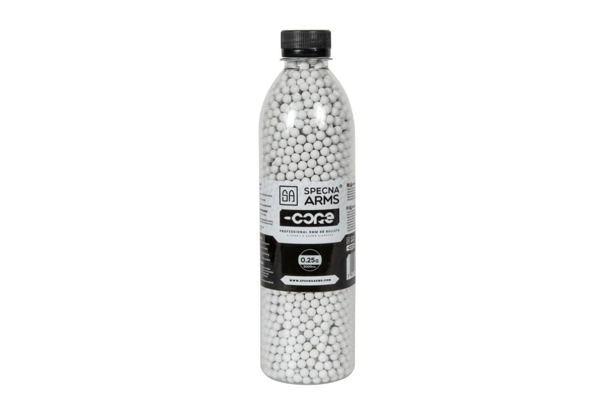 Specna Arms CORE 0.25g BBs - bottle of 3000 pcs. (SPE-16-029712)