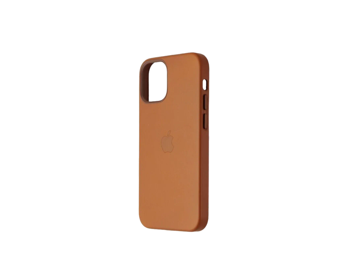Apple iPhone 12 Pro Max Leather Case Saddle Brown Originaal Ümbris