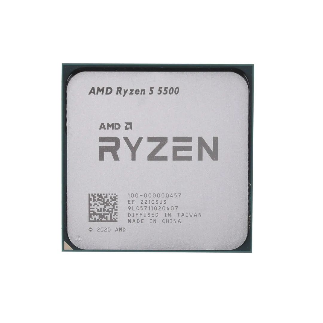 CPU|AMD|Desktop|Ryzen 5|5500|Cezanne|3600 MHz|Cores 6|16MB|Socket SAM4|65 Watts|MultiPack|100-100000457MPK