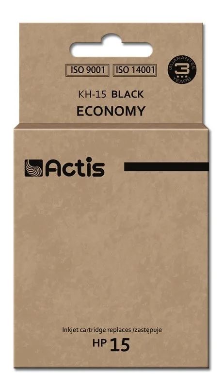 Actis KH-15 Ink (replacement HP 15 C6615N; Standard; 44 ml; black)