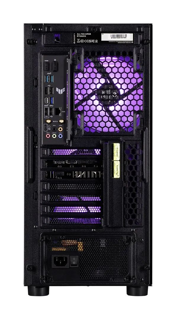 Actina 5901443415121 PC Intel® Core™ i9 i9-14900KF 64 GB DDR5-SDRAM 2 TB SSD NVIDIA GeForce RTX 5090 Midi Tower Black