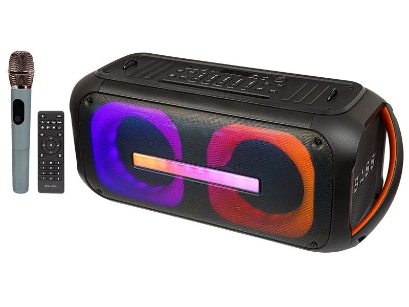 Bluetooth speaker DJBOX + remote control + microphone