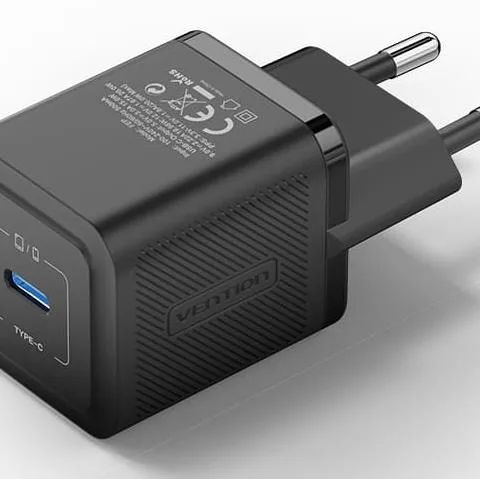 MOBILE CHARGER WALL 20W USB-C/1P BLACK FEPB0-EU VENTION