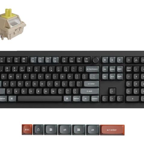 KEYBOARD WRL V6 ULTRA/BLACK V6U-D4 KEYCHRON