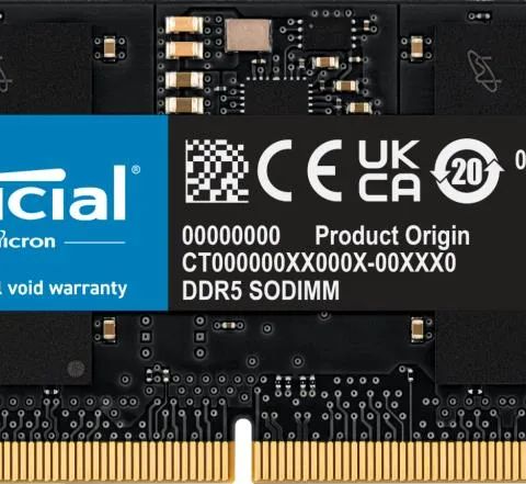 NB MEMORY 24GB DDR5-5600/SO CT24G56C46S5 CRUCIAL