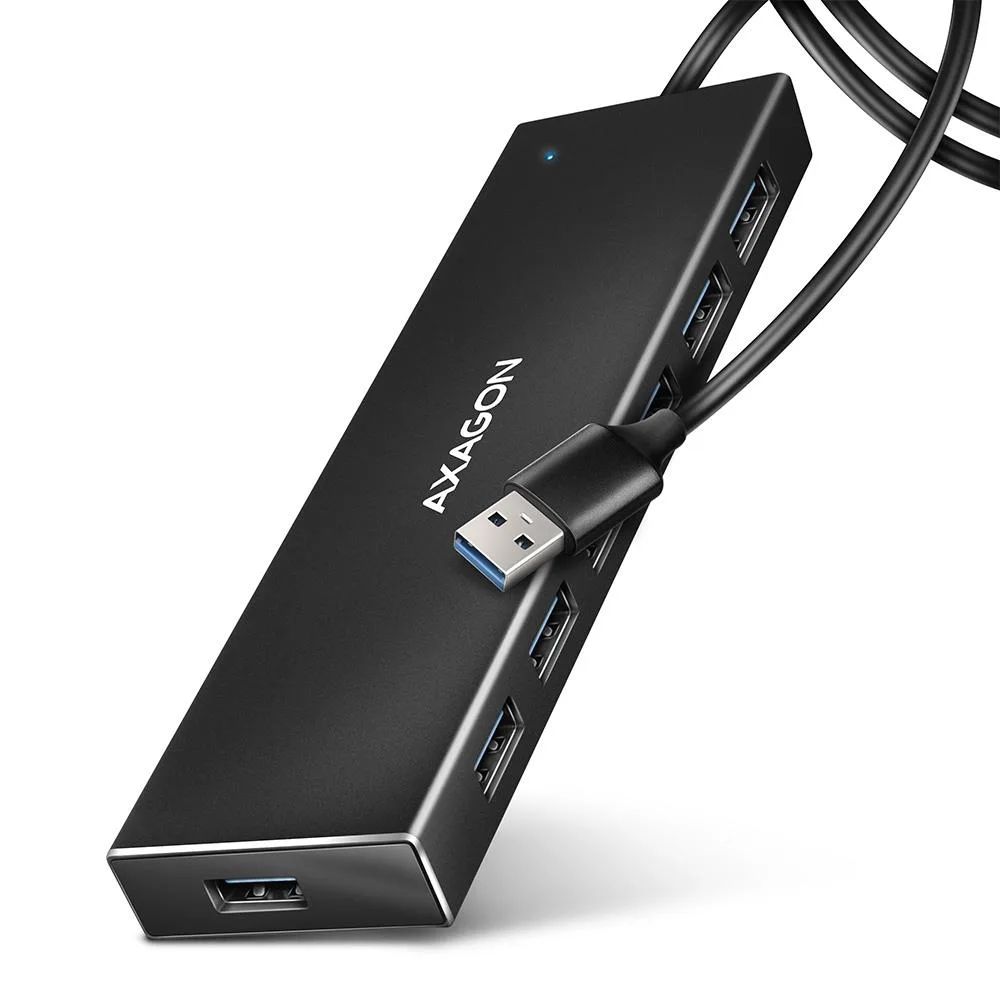 I/O HUB USB3.2 7PORT FLAT/1M HUE-F7A AXAGON
