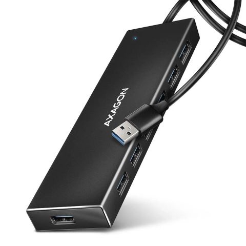 I/O HUB USB3.2 7PORT FLAT/1M HUE-F7A AXAGON