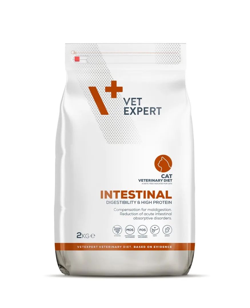 VETEXPERT Veterinary Diet Intestinal Cat - dry food for cats - 2 kg