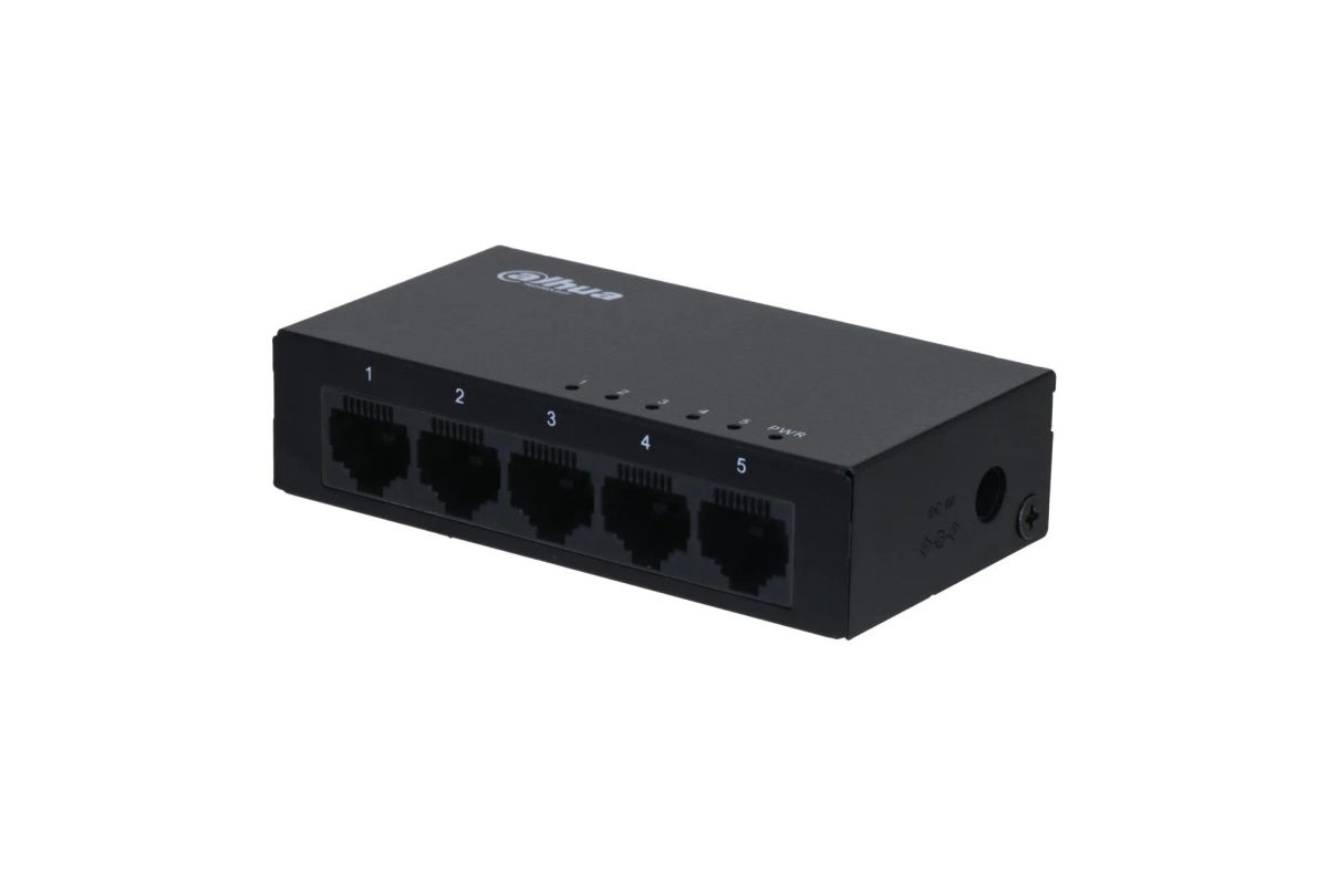 Switch|DAHUA|PFS3005-5GT-V2|Type L2|Desktop/pedestal|5x10Base-T / 100Base-TX / 1000Base-T|DH-PFS3005-5GT-V2