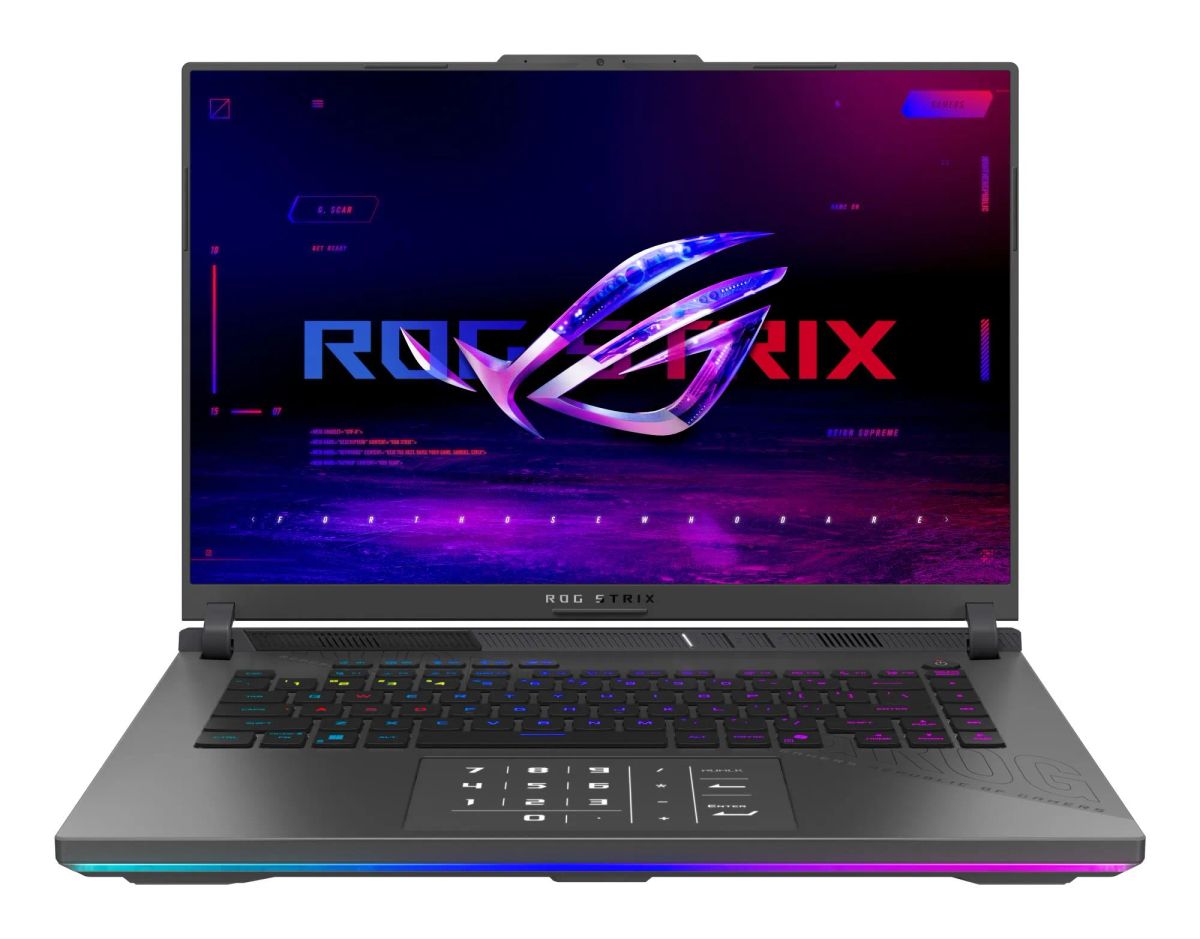Notebook|ASUS|ROG Strix|G16 (2025)|G614FR-S5022W|CPU Ryzen 9|9955HX|2500 MHz|16"|2560x1600|RAM 16GB|DDR5|5600 MHz|SSD 1TB|NVIDIA GeForce RTX 5070 Ti|12GB|ENG|Windows 11 Home|2.5 kg|90NR0NK8-M001X0