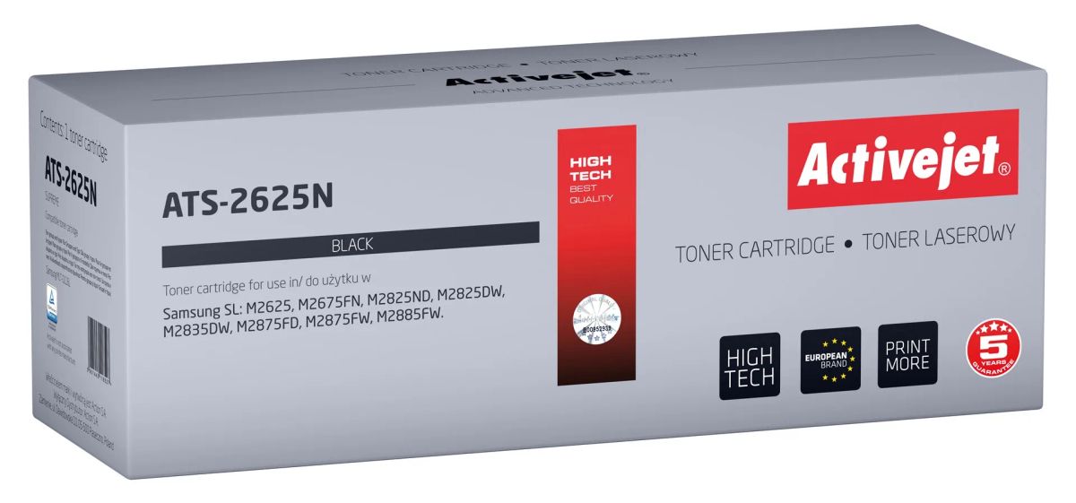 Activejet ATS-2625N Toner (replacement Samsung MLT-116L; Supreme; 3 000 pages; Black)