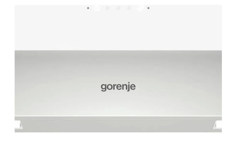 Gorenje WHI6SYW Wall-mounted cooker hood 488 m³/h Stainless steel