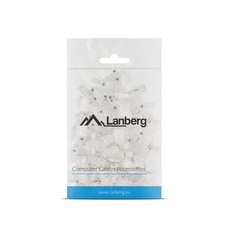 LANBERG NETWORK PLUG RJ45 (8P8C) CAT.5E UTP 100PCS